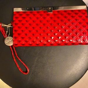LuLu red pocket book wallet